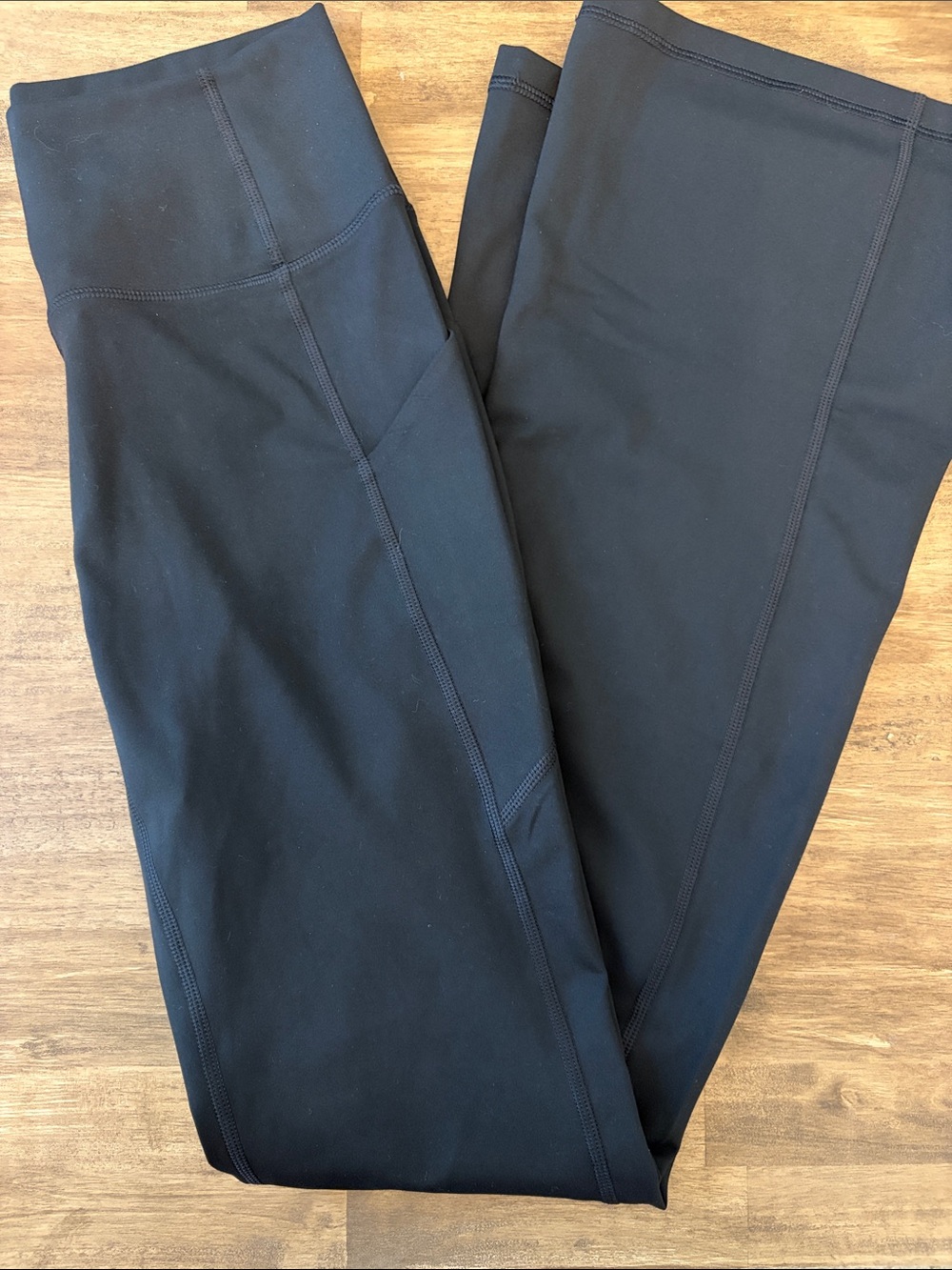 Fabletics YITTY Black High-Waist Pureluxe Everyday Kick Flair Leggings